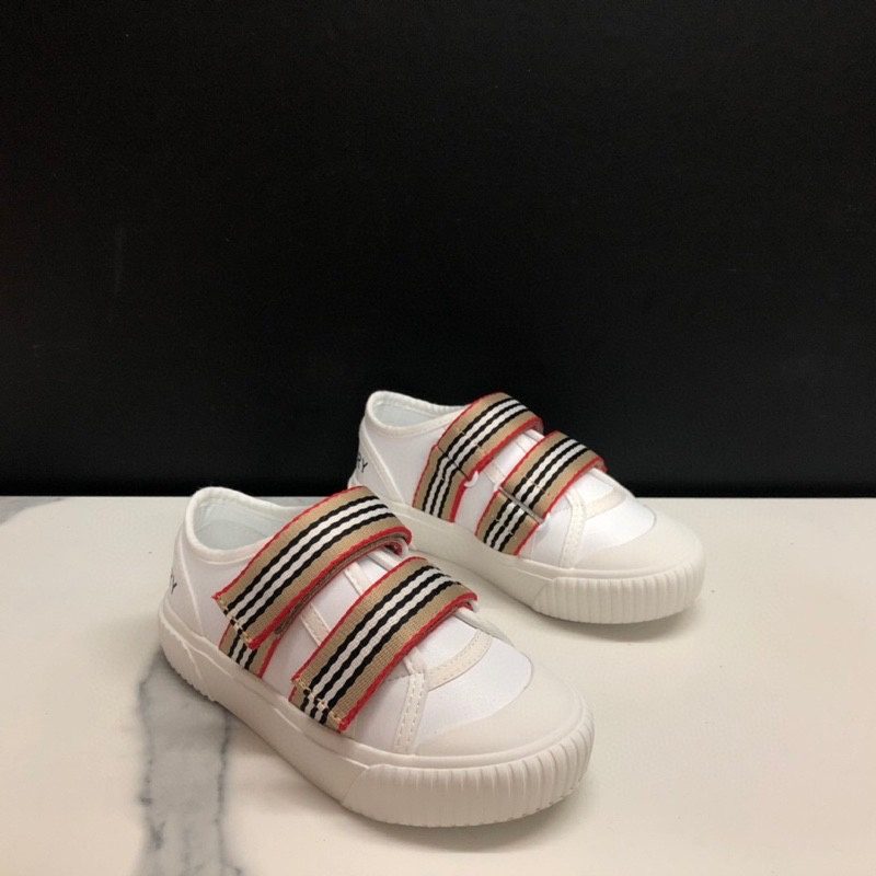 Burberry early autumn new ribbon stitching magic post children_s sports shoes SIZE_ 26-35 yards-2bf6823c